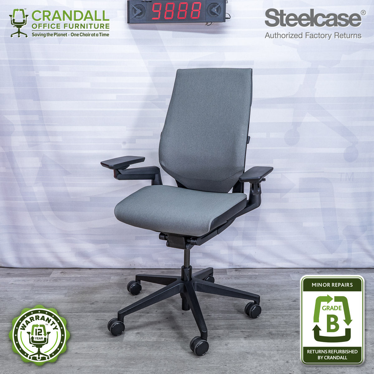 9888 - Steelcase Gesture - Grade B