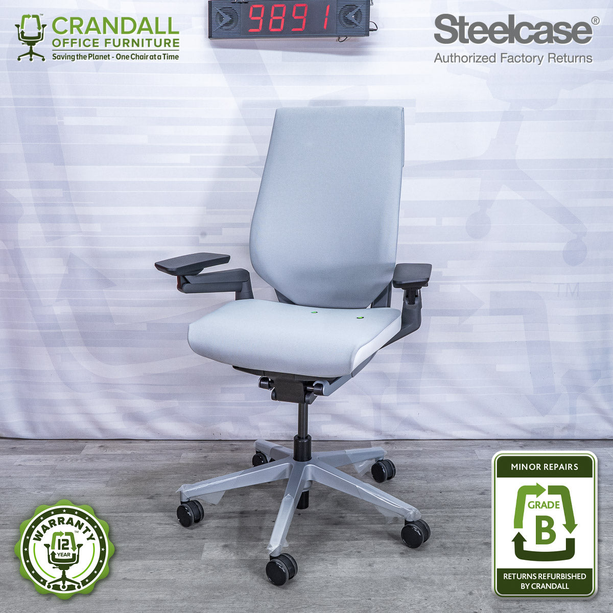 9891 - Steelcase Gesture - Grade B **CLOSEOUT - NO RETURNS**