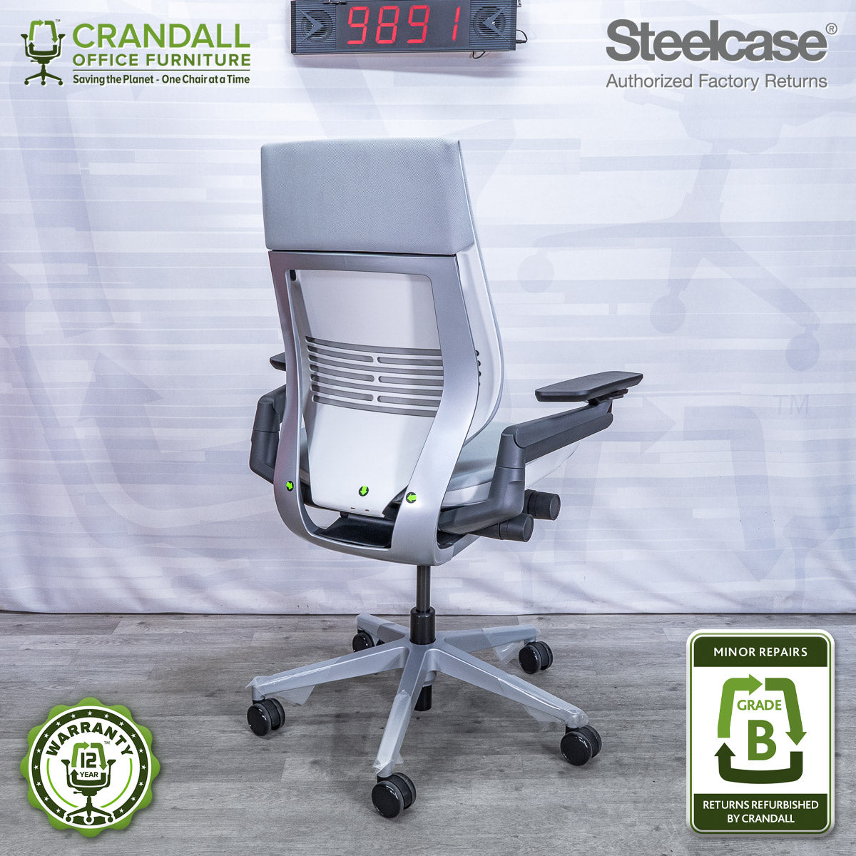 9891 - Steelcase Gesture - Grade B **CLOSEOUT - NO RETURNS**