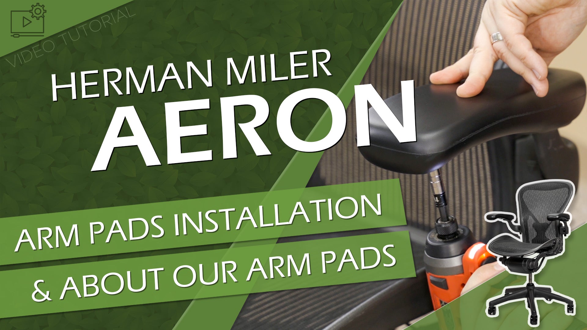 Herman miller aeron remove arms sale