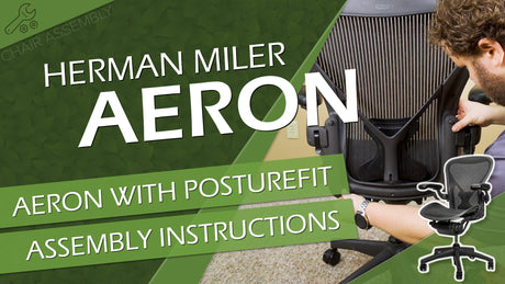 Herman Miller Aeron with PostureFit Lumbar Assembly Video Title