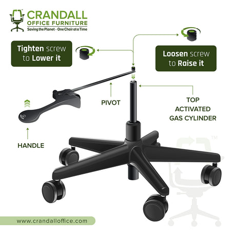 Leap / Aeron Chair Set Screw Graphic