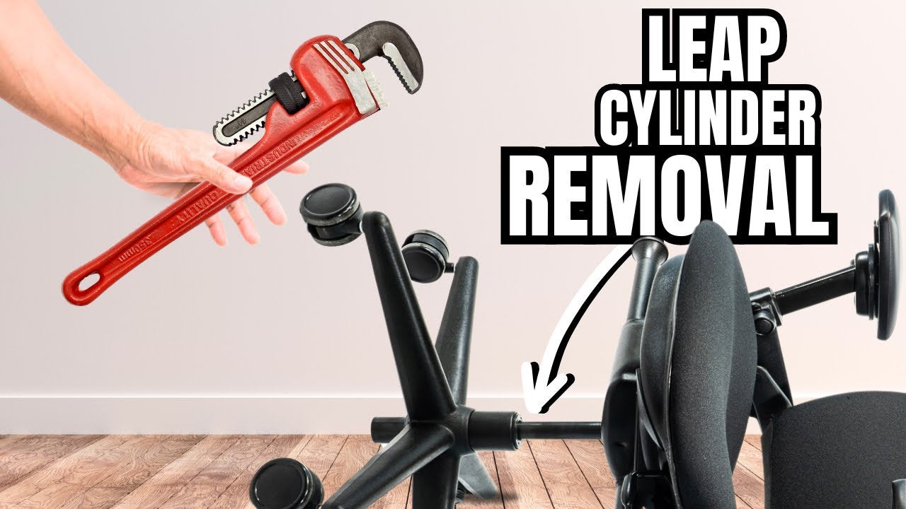 How to Remove and Install a Top-Activated Cylinder on Your Leap V2 Office Chair