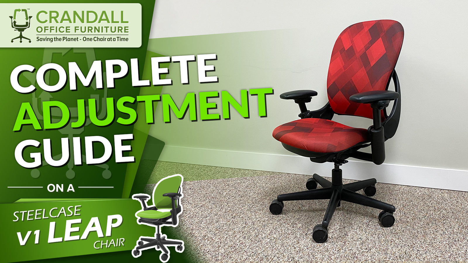 Complete Adjustment Guide For The Steelcase V1 Leap Chair