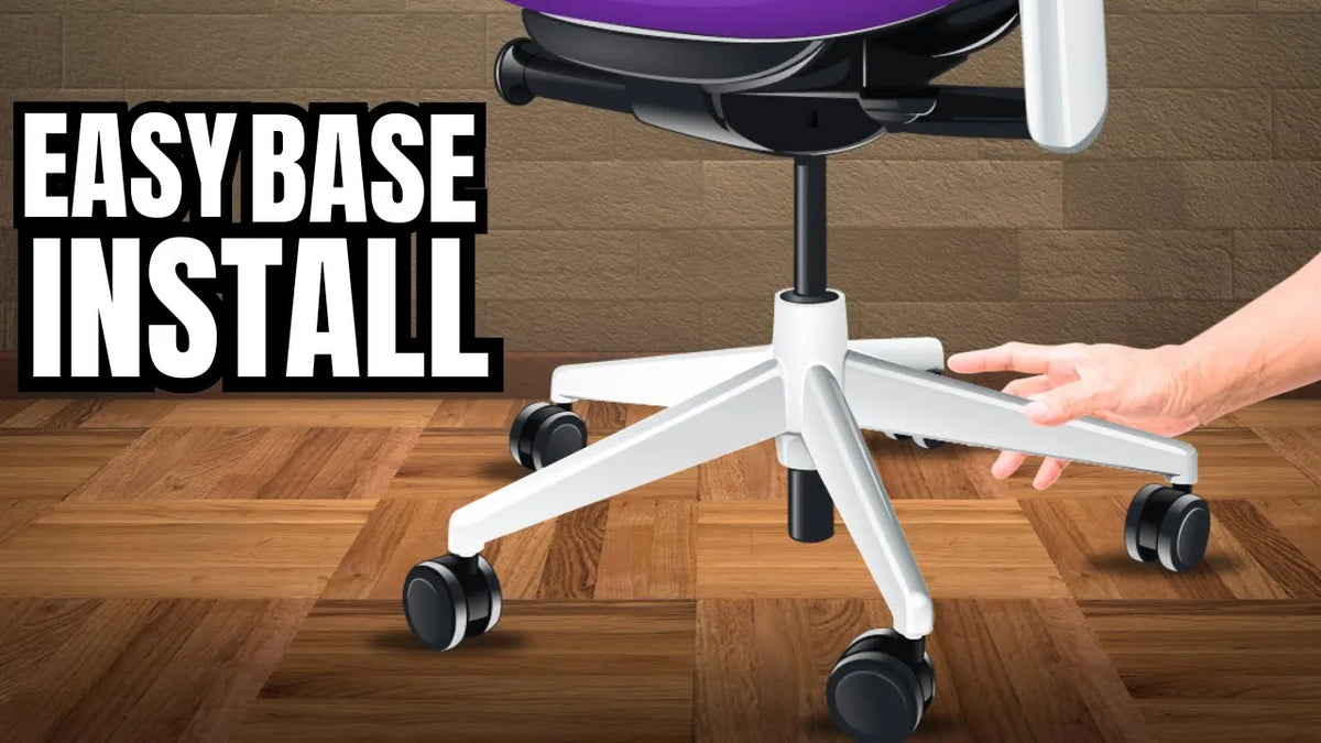 Fixbox Chair How to Remove and Reattach the Base of Your Office Chair – Crandall ...