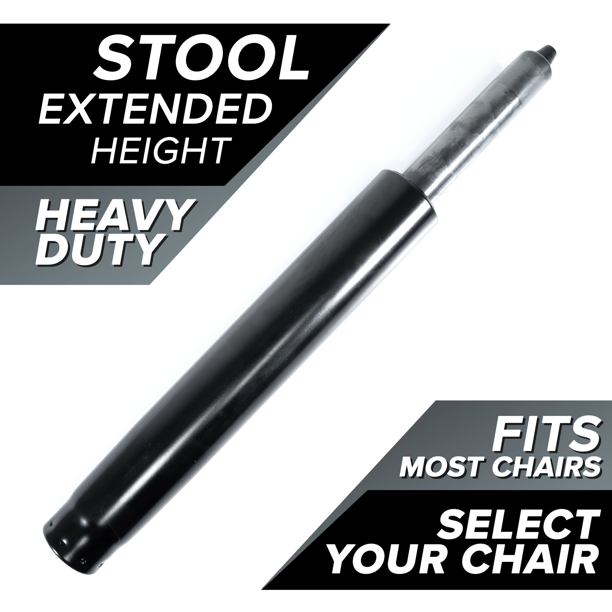 Premium Extended Stool Height (Tall) Office Chair Replacement Gas