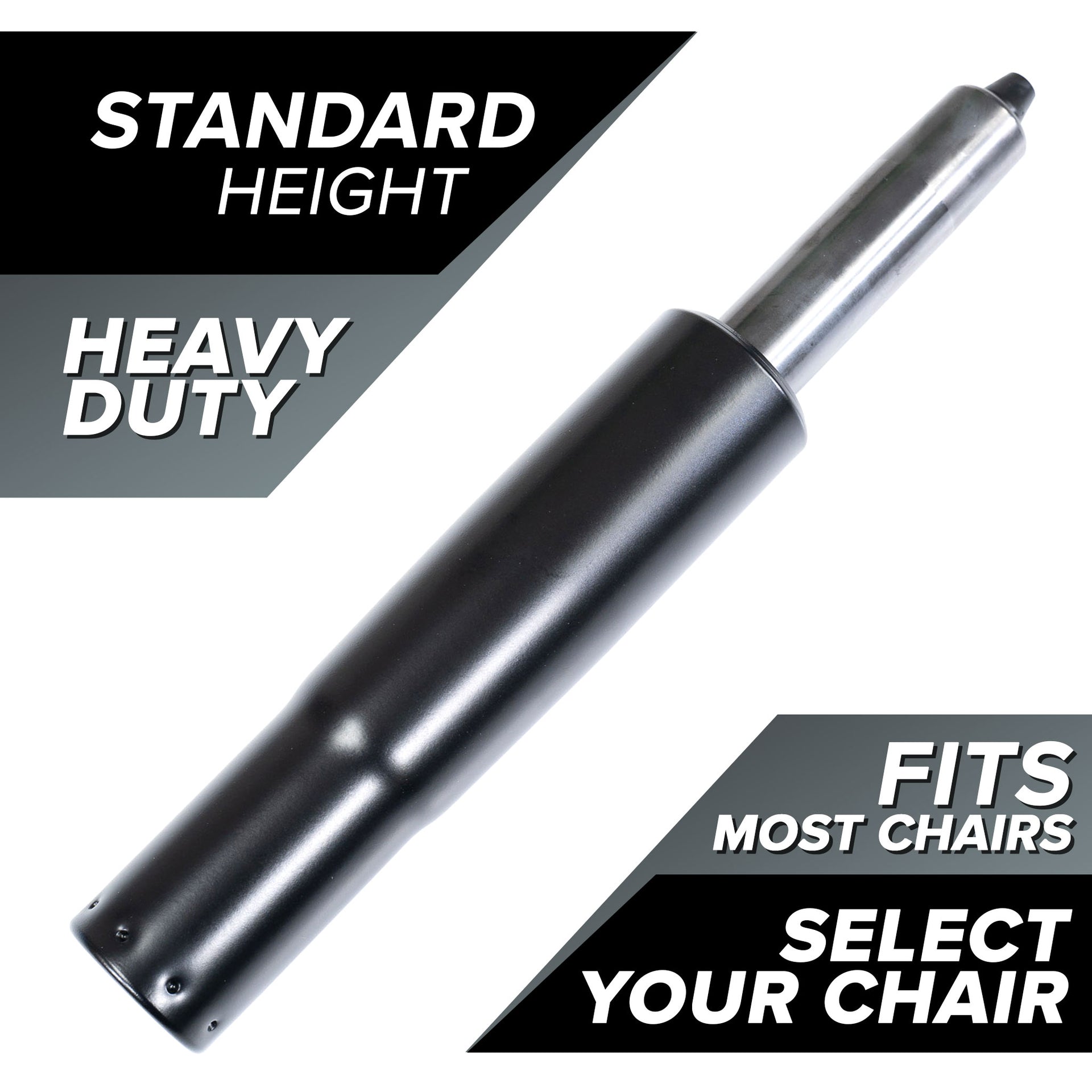 Premium Heavy Duty Standard Height Office Chair Replacement Gas - Main Image