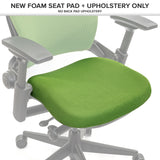 Steelcase Leap (Seat Only) Upholstery Service + New Foam Seat Pad