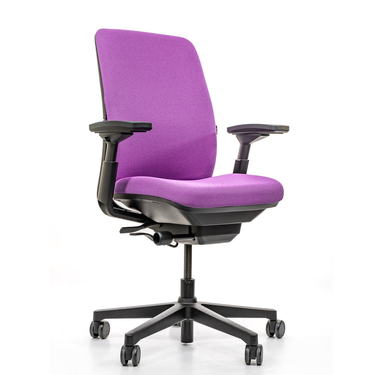 Steelcase Amia Ergonomic Office Chair - Height Only Arms - Remanufactured by Crandall