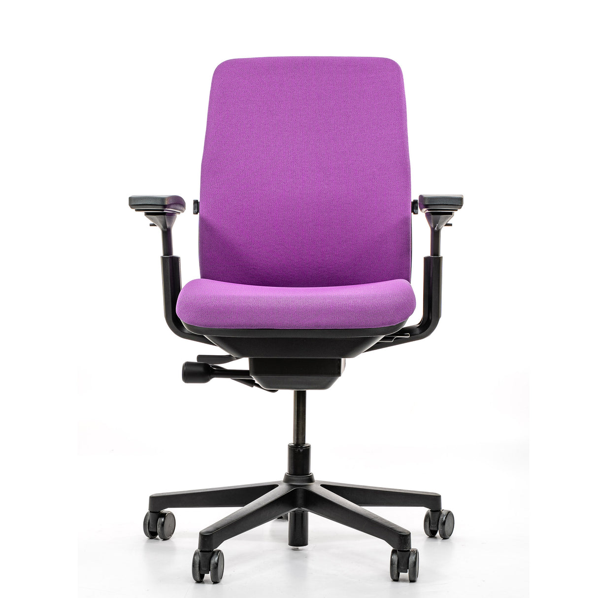 Steelcase Amia Ergonomic Office Chair - Height Only Arms - Remanufactured by Crandall