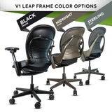 Steelcase Leap V1 Ergonomic Office Chair - Remanufactured by Crandall