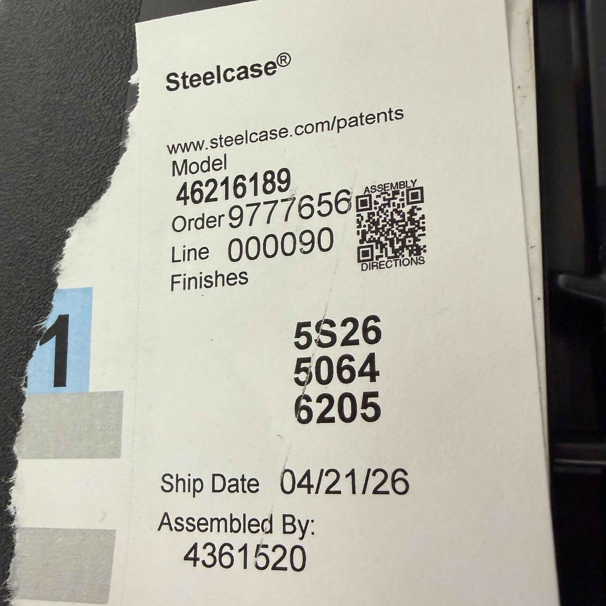 2026 Steelcase Leap V2 - Unopened / Never Used / Original Factory