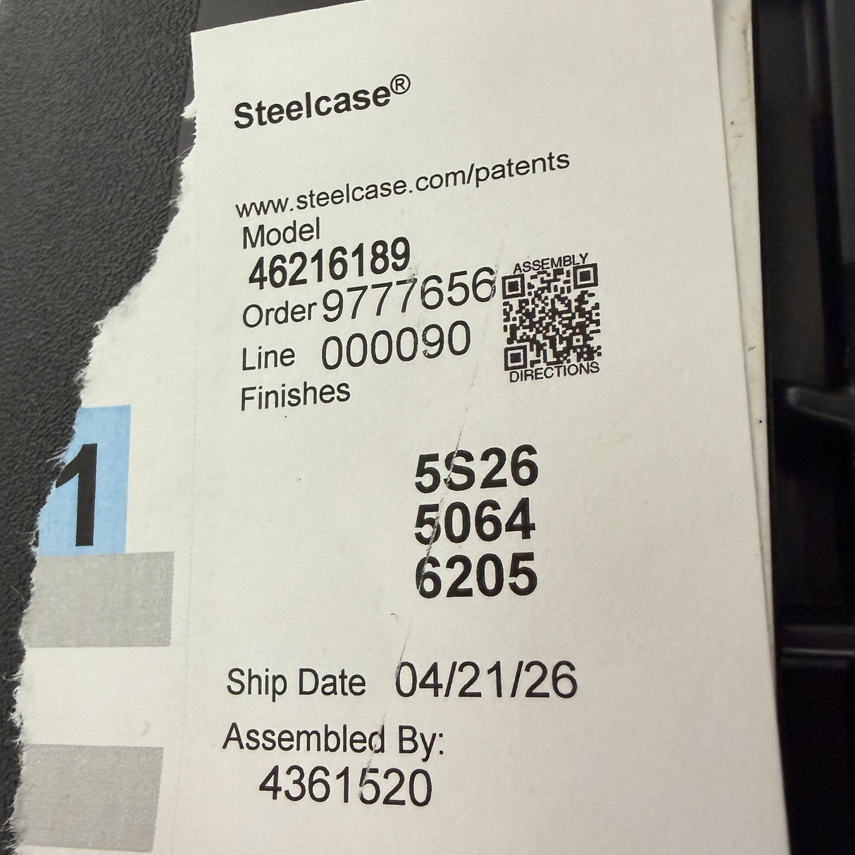 2026 Steelcase Leap V2 - Unopened / Never Used / Original Factory Condition