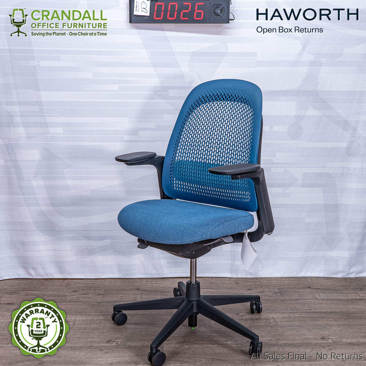 HB-0026 - Haworth Open Box Breck – Crandall Office Furniture