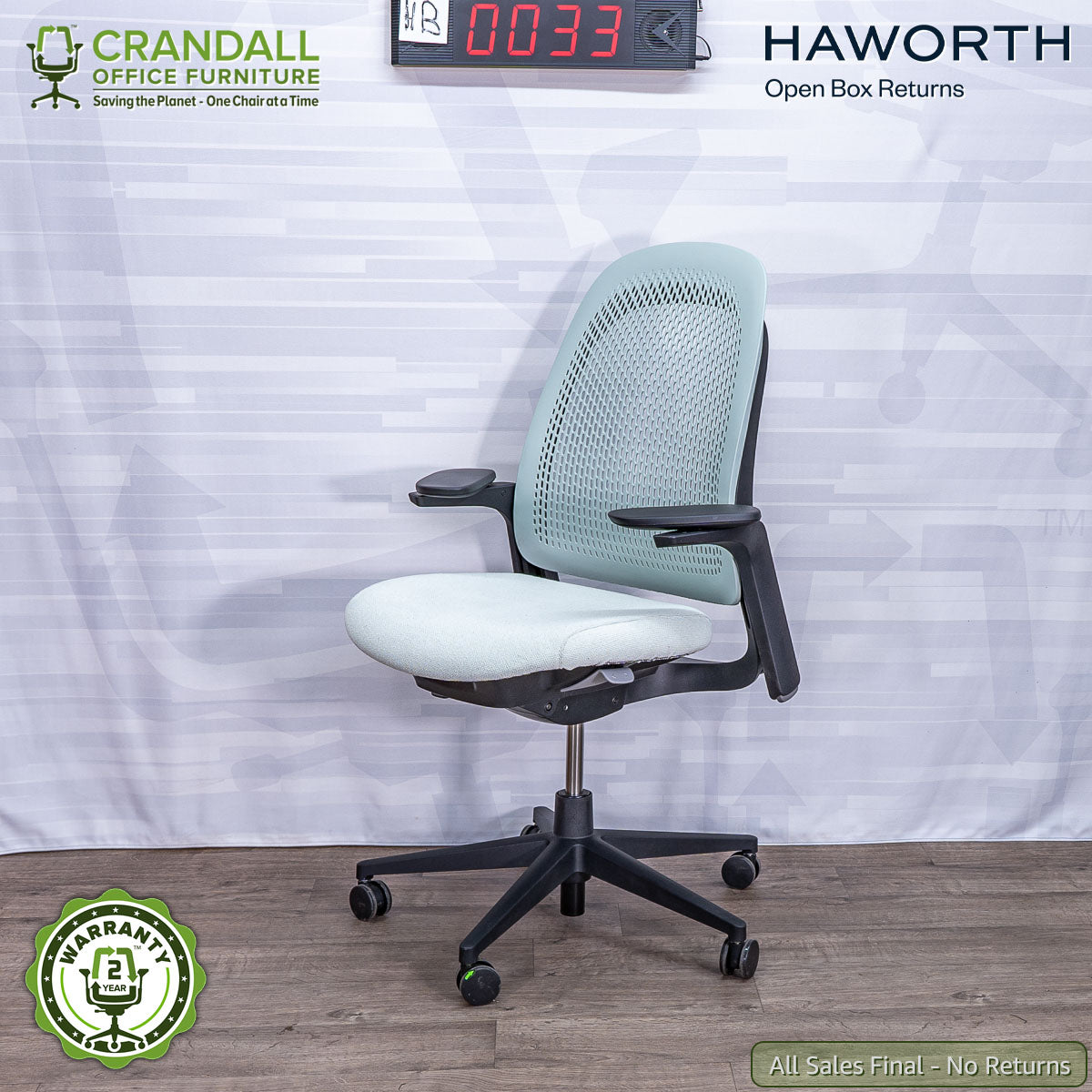 HB-0033 - Haworth Open Box Returns Breck