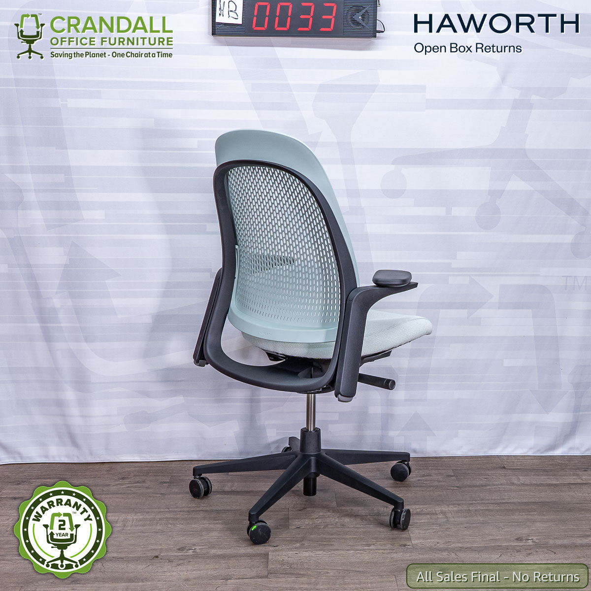 HB-0033 - Haworth Open Box Returns Breck – Crandall Office Furniture