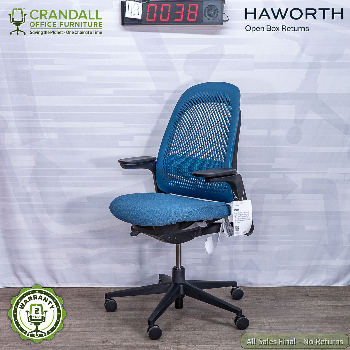 HB-0038 - Haworth Open Box Returns Breck