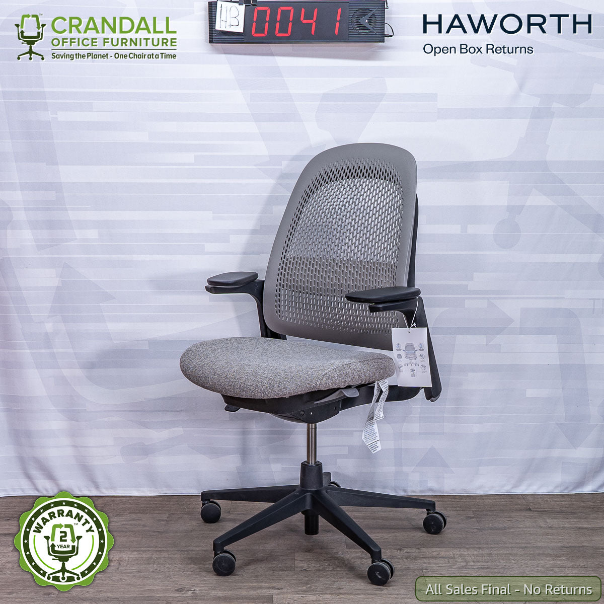 HB-0041 - Haworth Open Box Returns Breck – Crandall Office Furniture