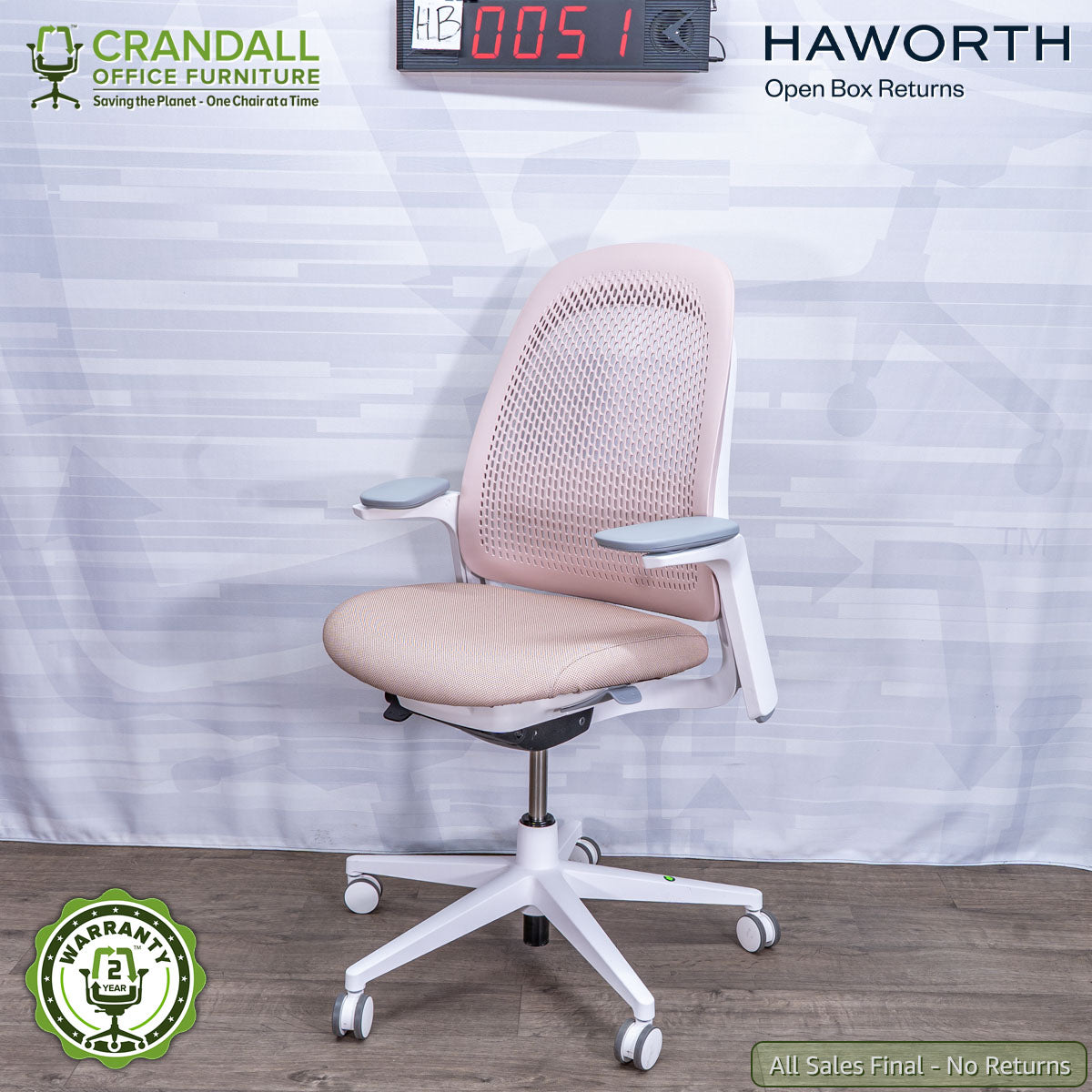 HB-0051 - Haworth Open Box Returns Breck