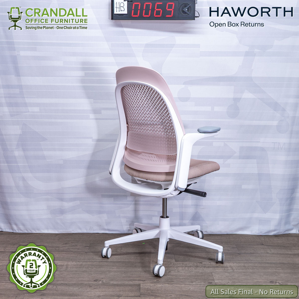HB-0069 - Haworth Open Box Returns Breck – Crandall Office Furniture