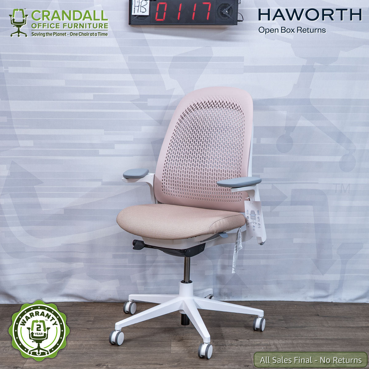 HB-0117 - Haworth Open Box Returns Breck