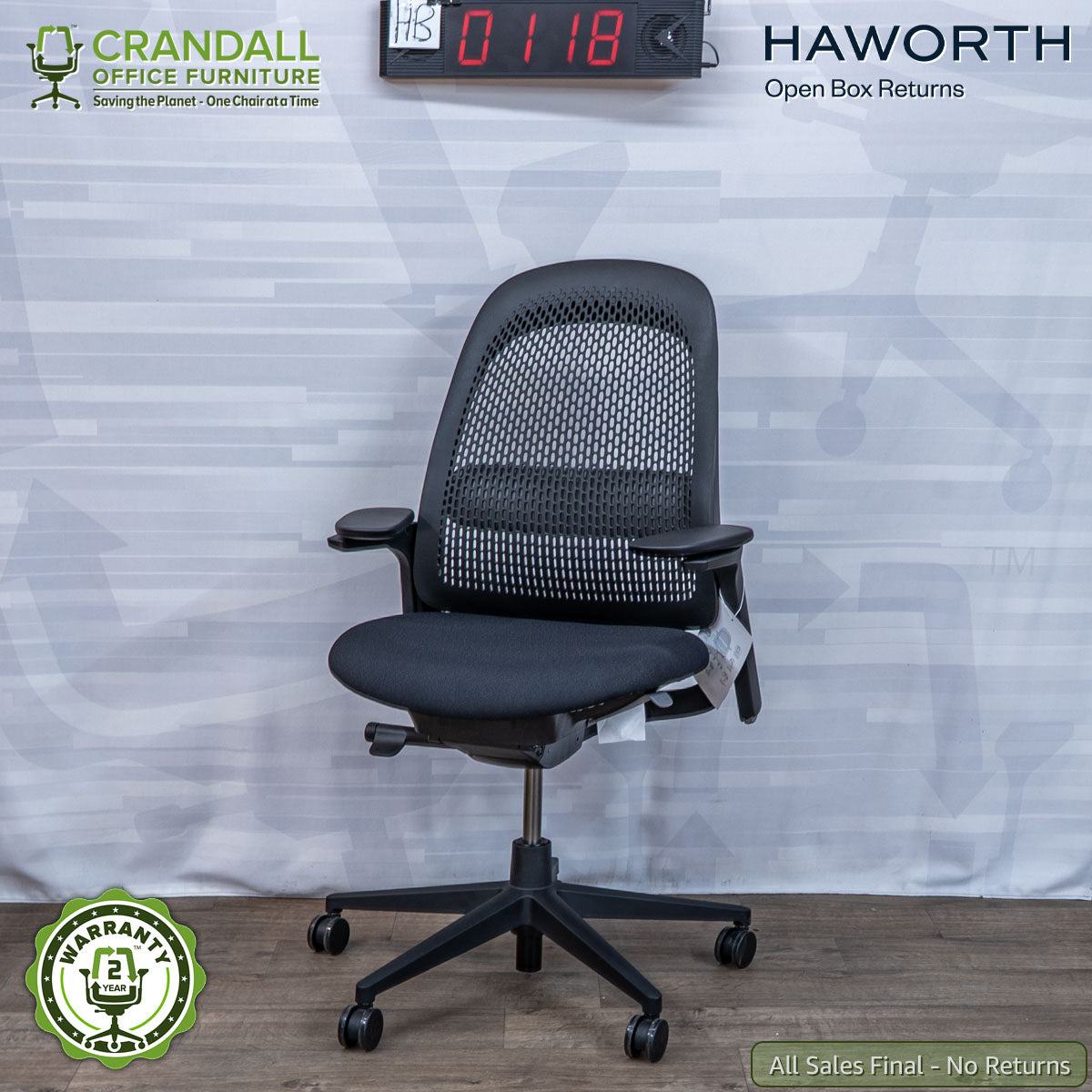 HB-0118 - Haworth Open Box Returns Breck