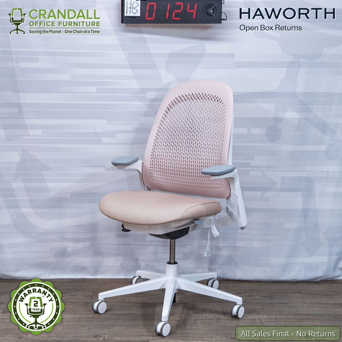 Hawarth HB-0124 - Haworth Open Box Returns Breck – Crandall Office Furniture