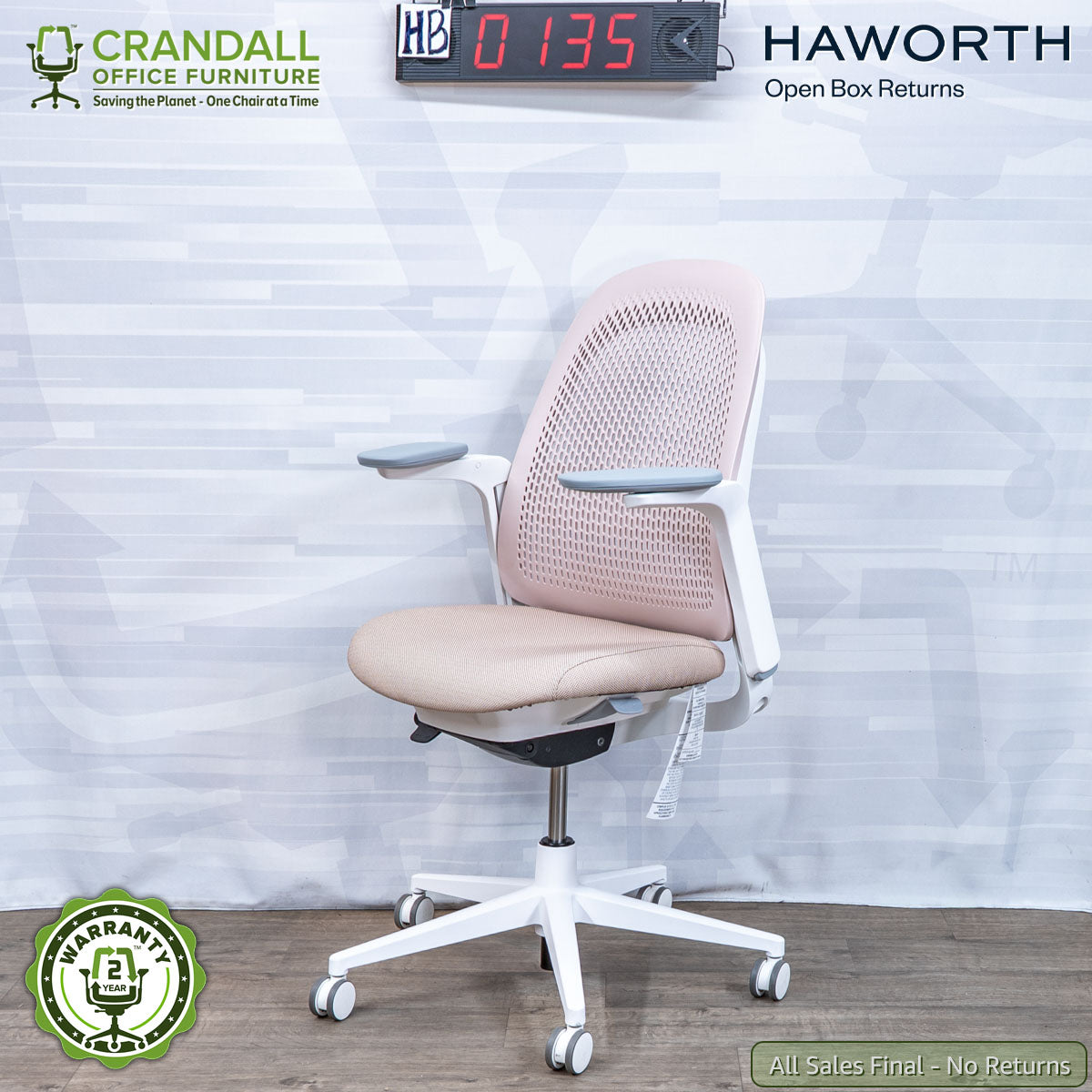 HB-0135 - Haworth Open Box Returns Breck