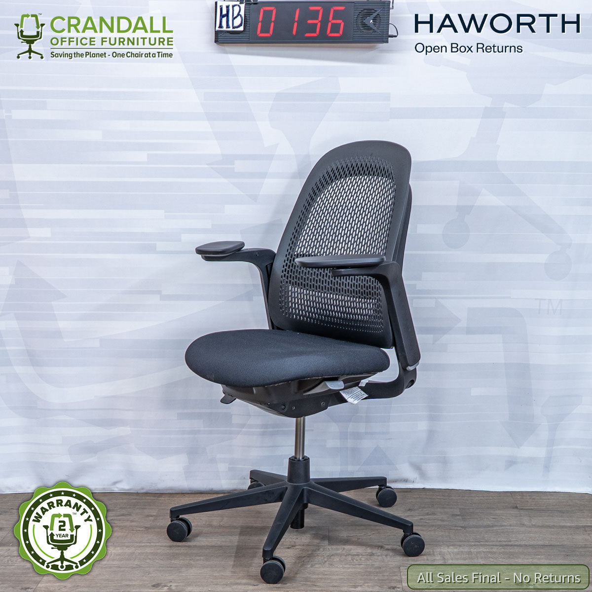 HB-0136 - Haworth Open Box Returns Breck