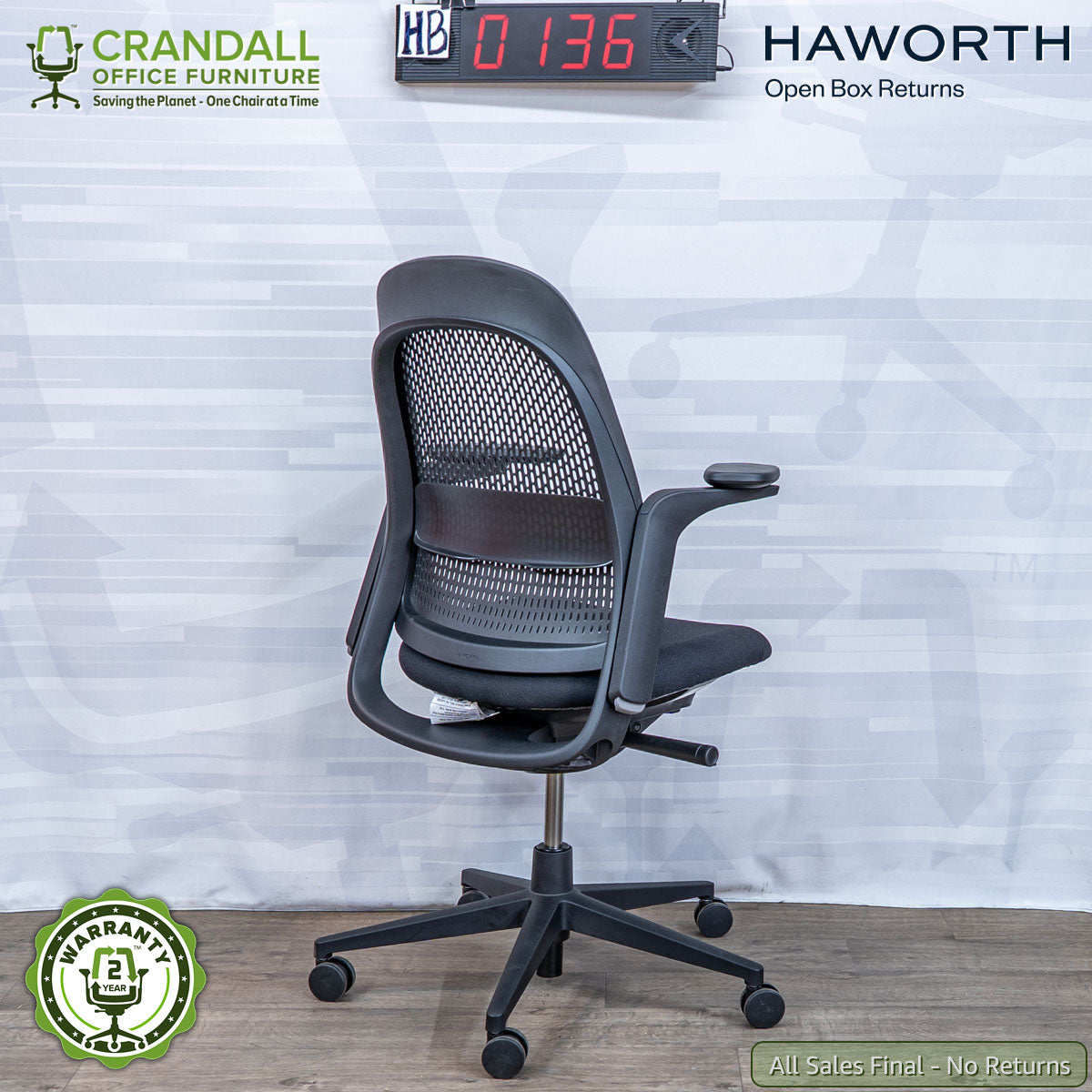HB-0136 - Haworth Open Box Returns Breck