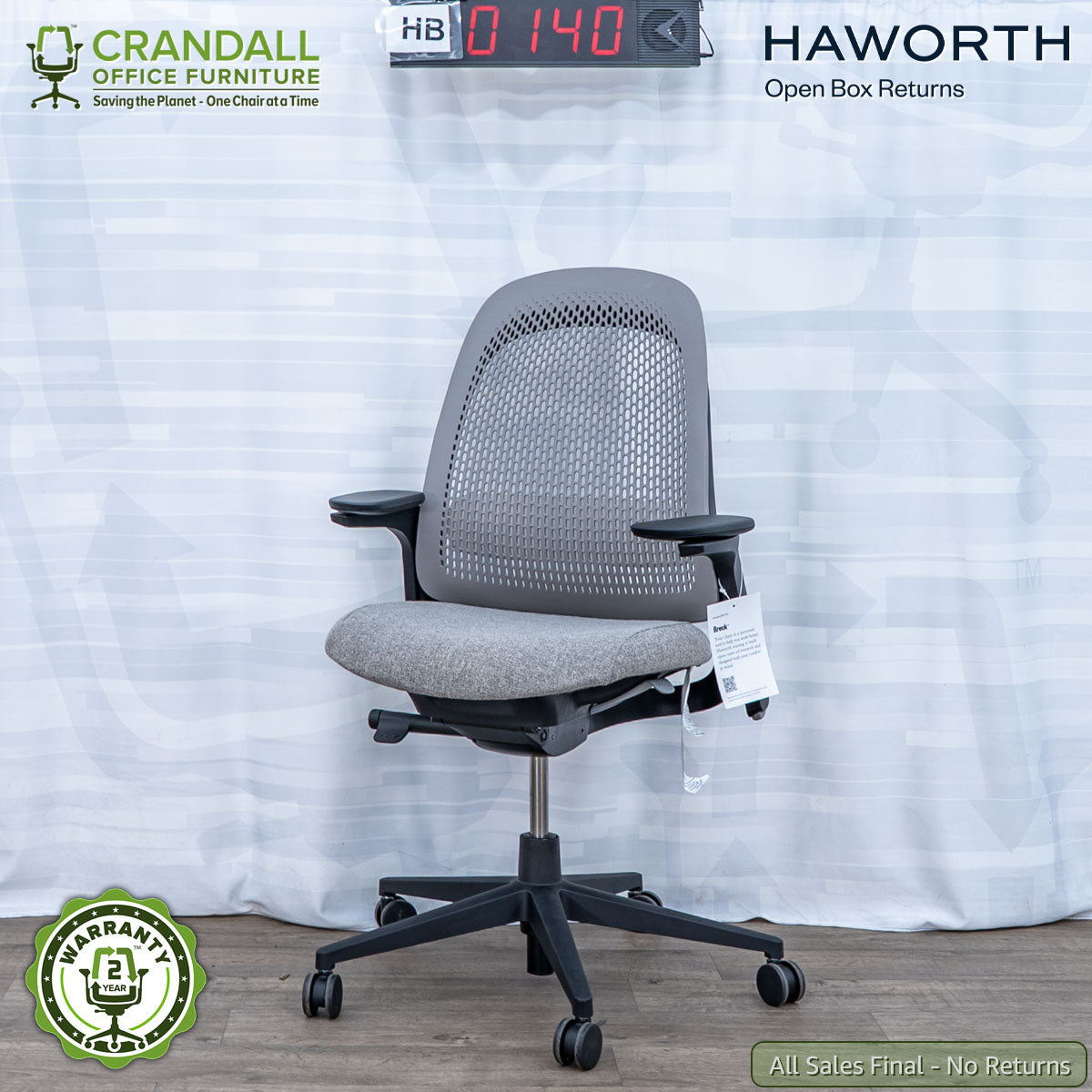 HB-0140 - Haworth Open Box Returns Breck