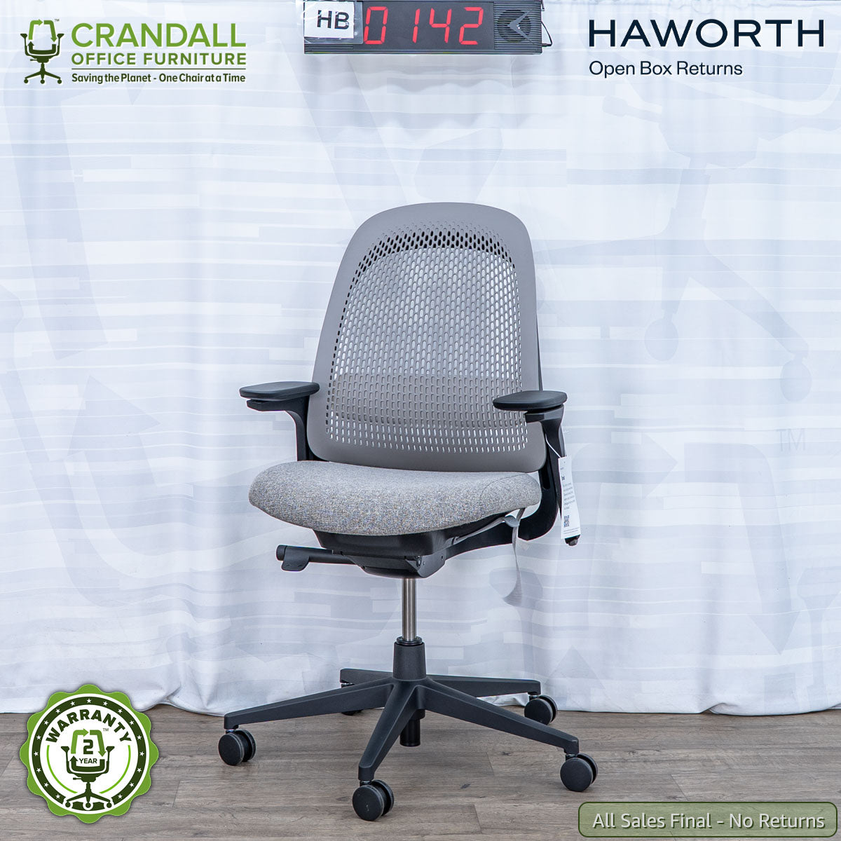 HB-0142 - Haworth Open Box Returns Breck
