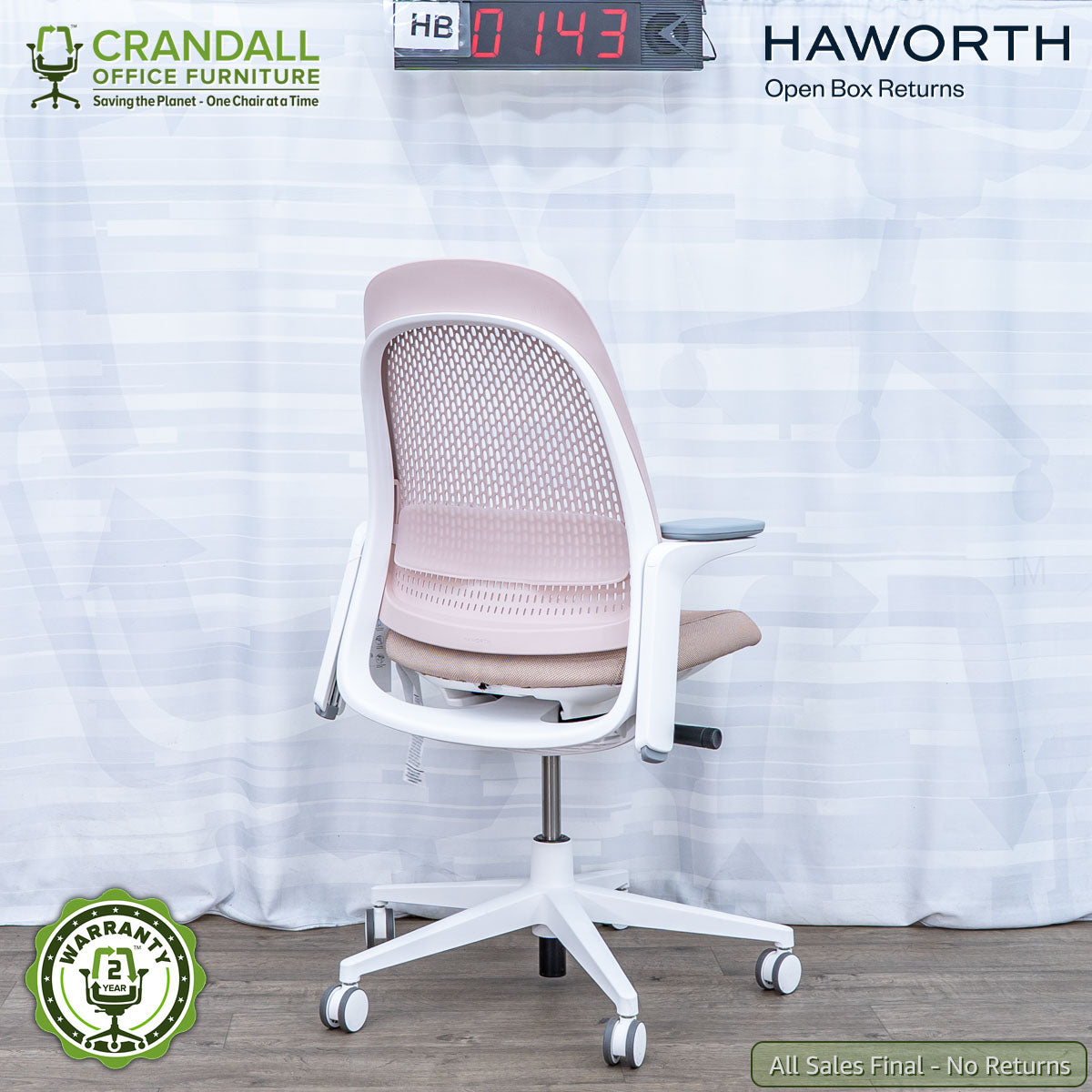 HB-0143 - Haworth Open Box Returns Breck