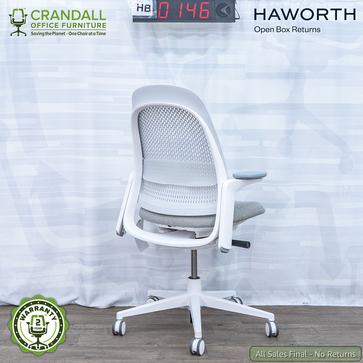 HB-0146 - Haworth Open Box Returns Breck