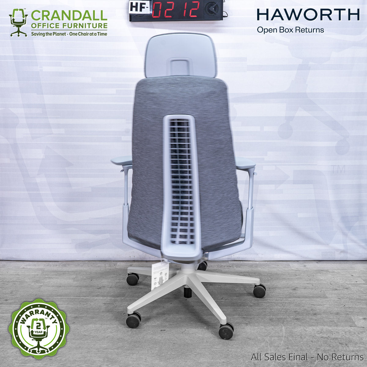 HF-0212 - Haworth Fern with Headrest