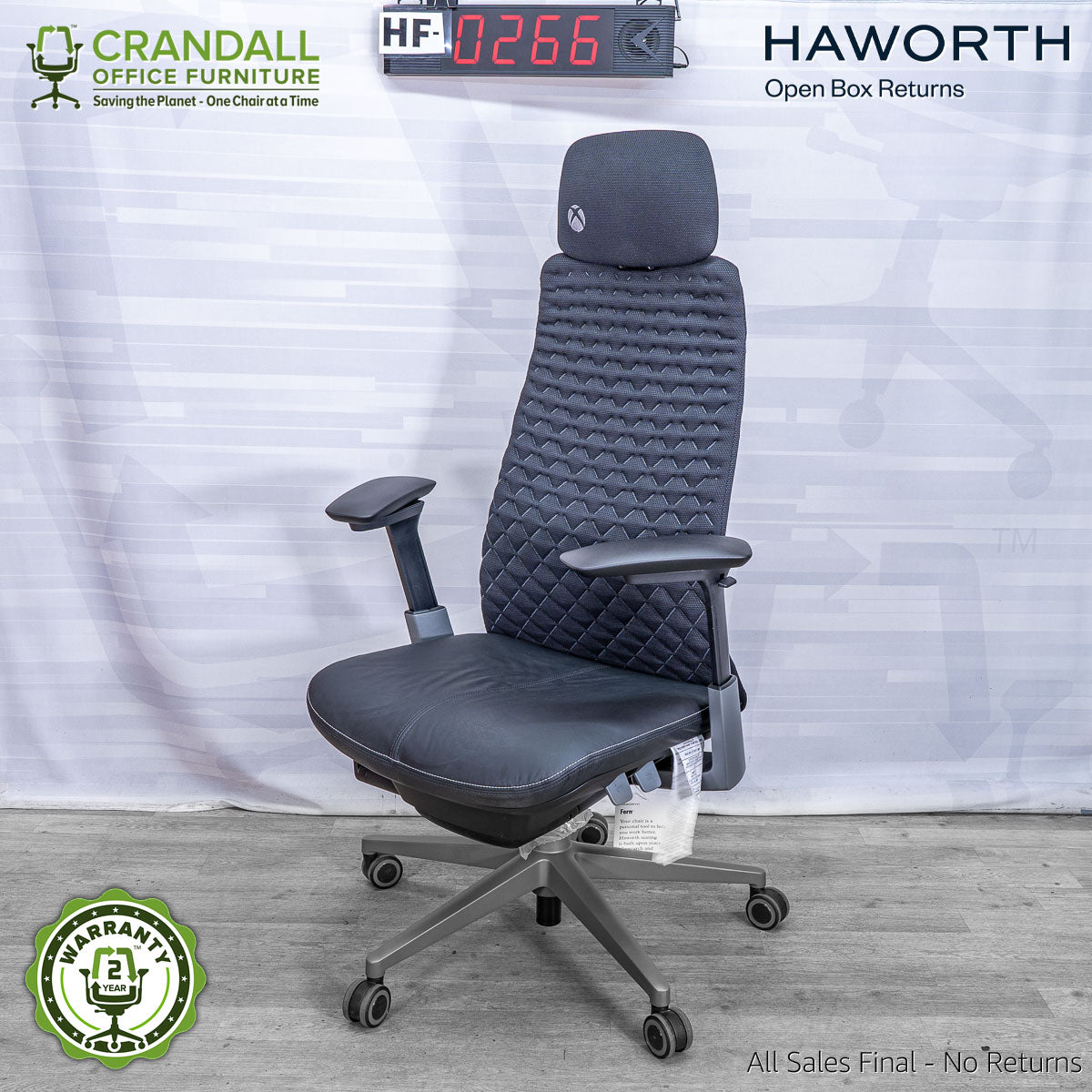 HF-0266 - Haworth Fern with Headrest