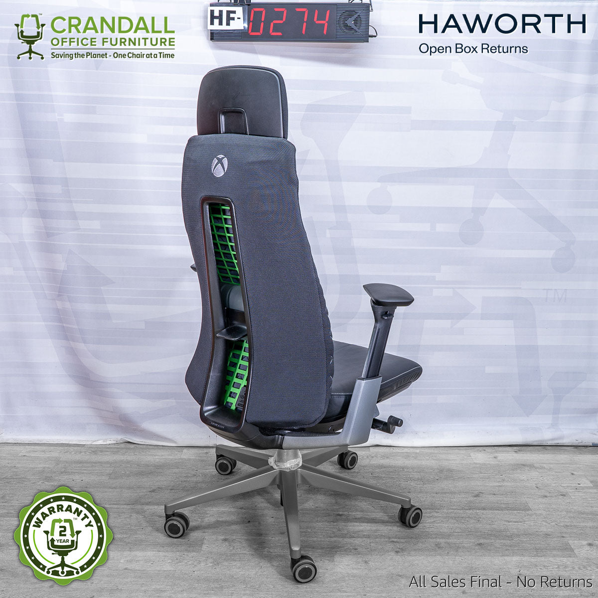 HF-0274 - Haworth Fern with Headrest