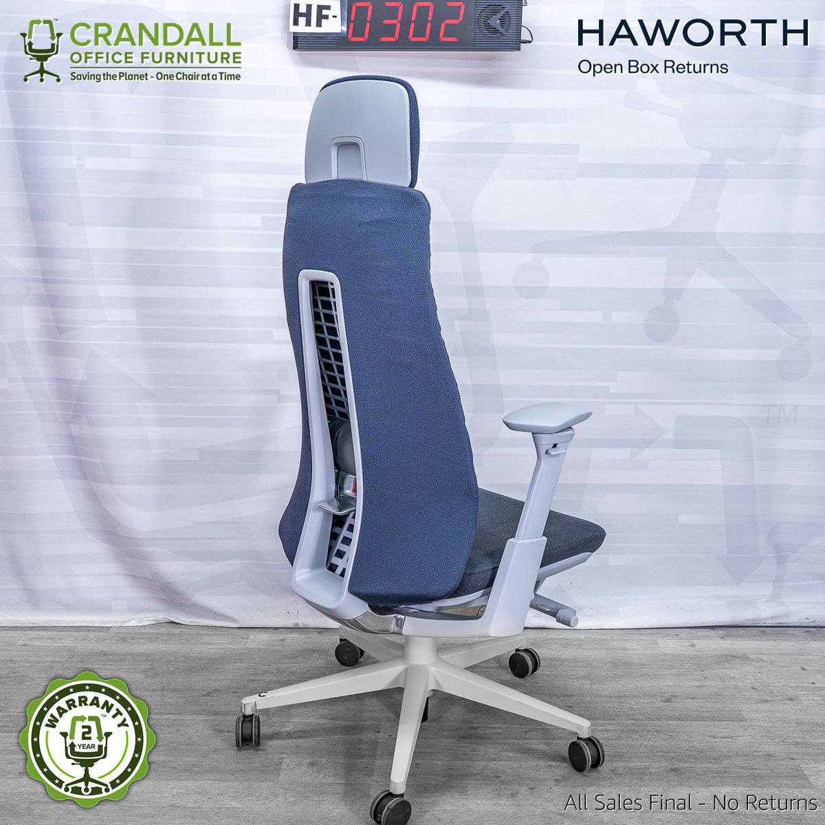 HF-0302 - Haworth Fern with Headrest