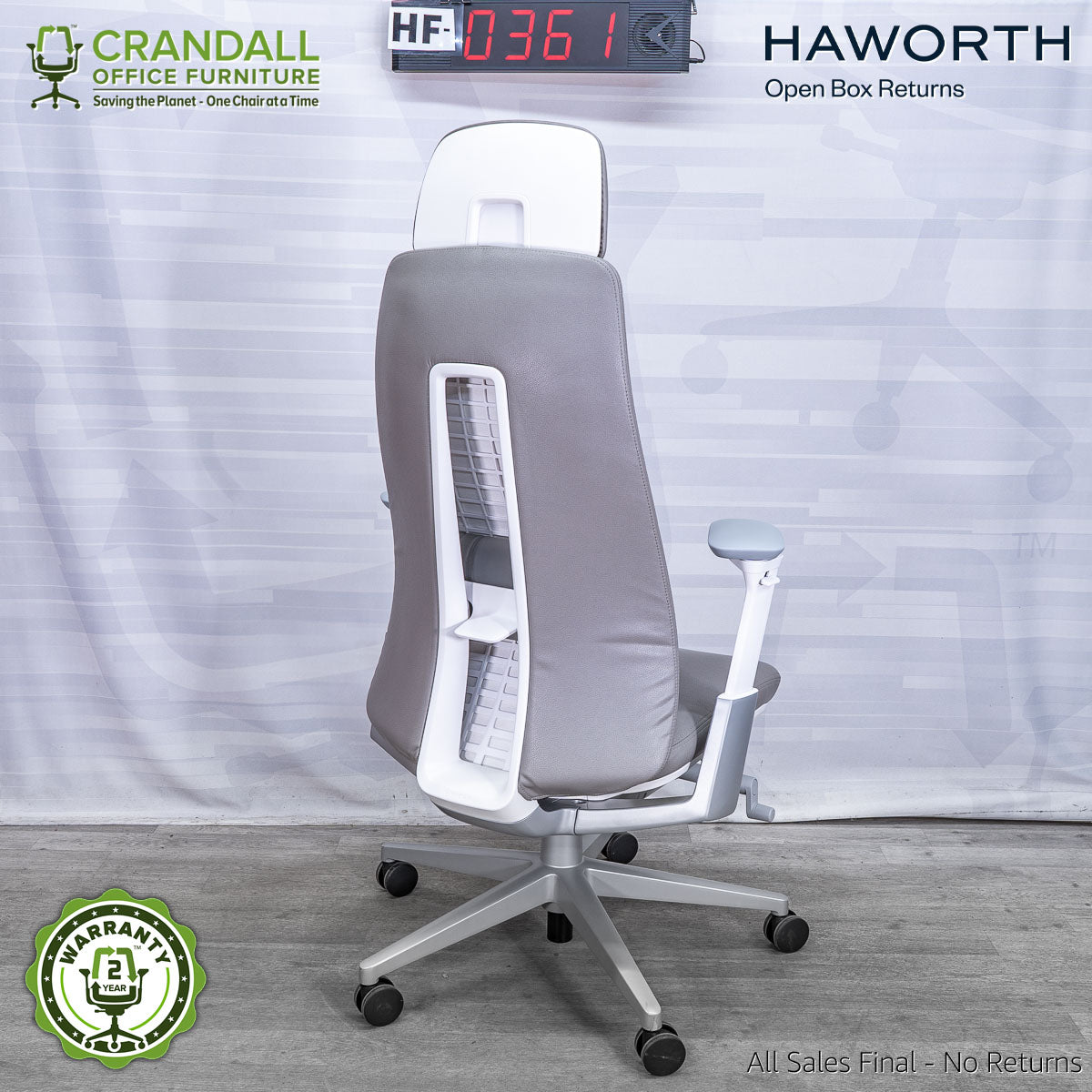 HF-0361 - Haworth Fern with Headrest – Crandall Office Furniture