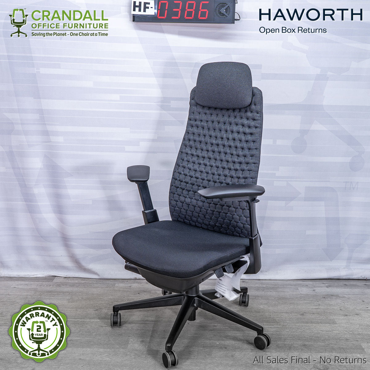 HF-0386 - Haworth Fern with Headrest