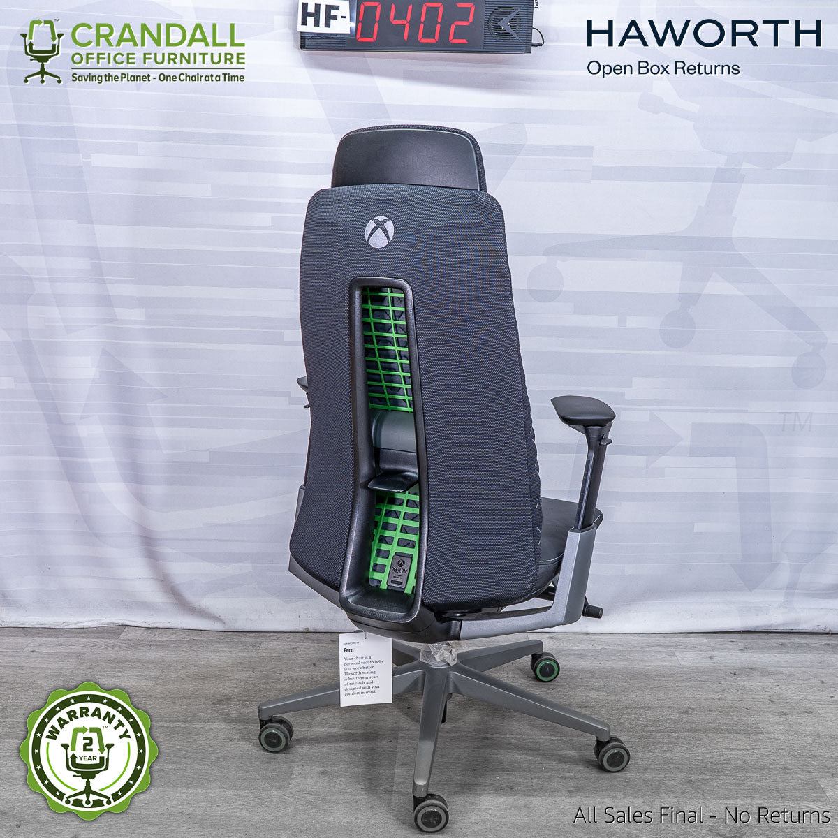 HF-0402 - Haworth Fern with Headrest