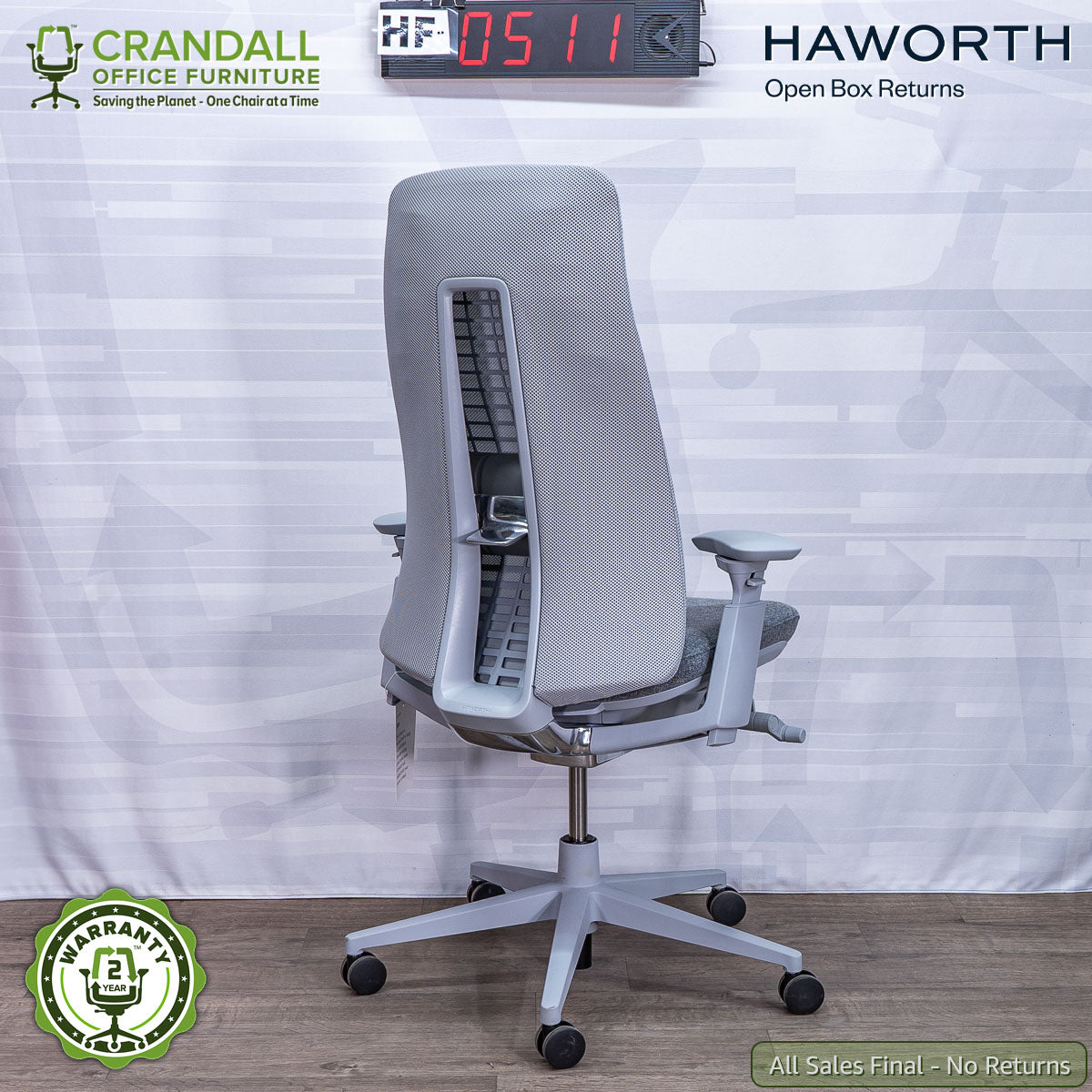 HF-0511 - Haworth Open Box Returns Fern