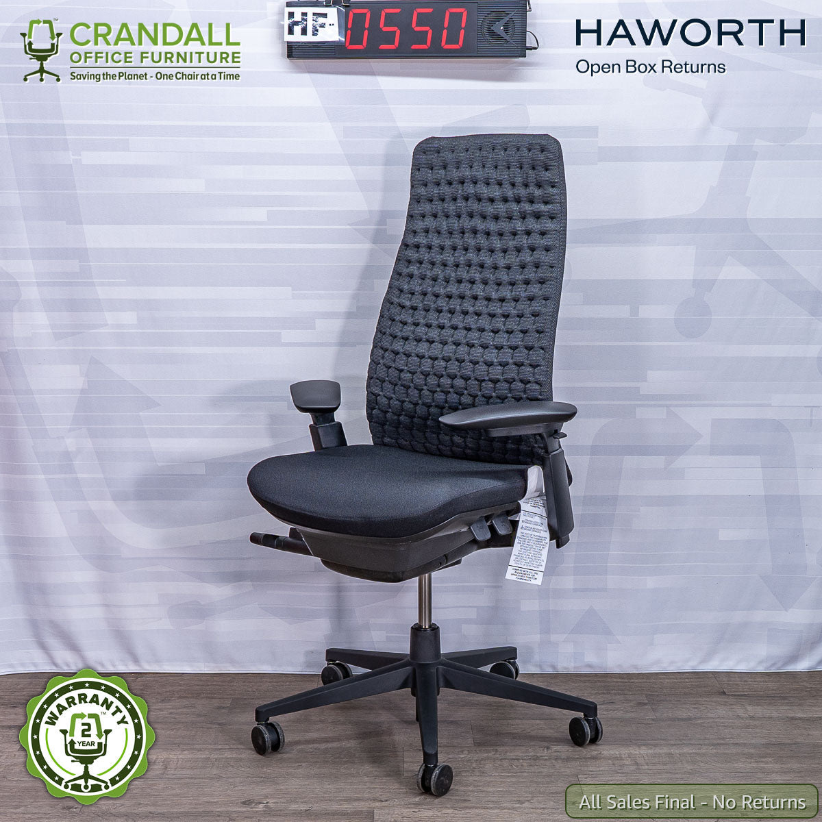 HF-0550 - Haworth Open Box Returns Fern