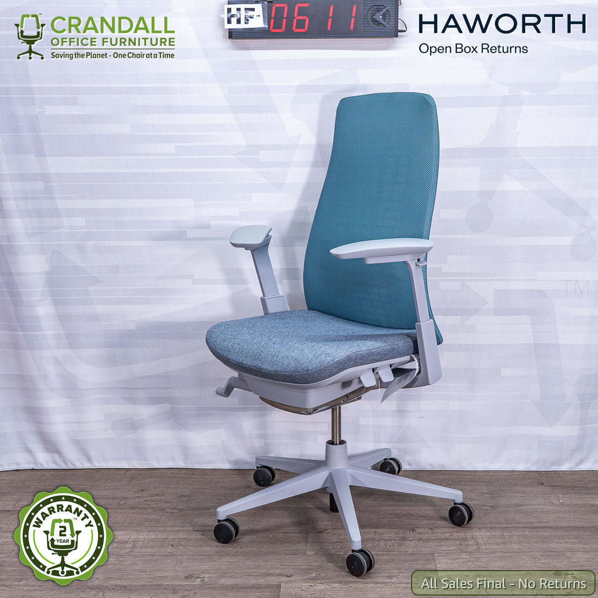 HF-0611 - Haworth Open Box Returns Fern