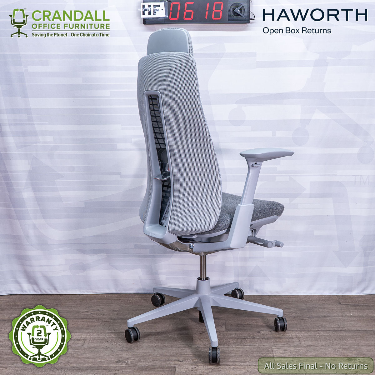 HF-0618 - Haworth Open Box Returns Fern