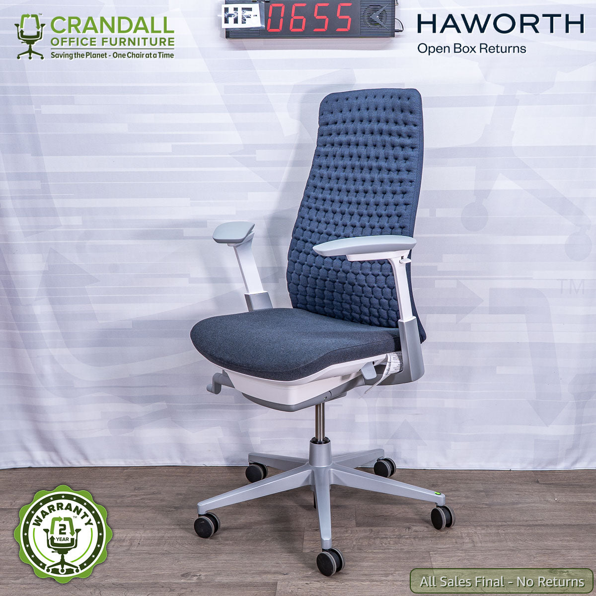 HF-0655 - Haworth Open Box Returns Fern