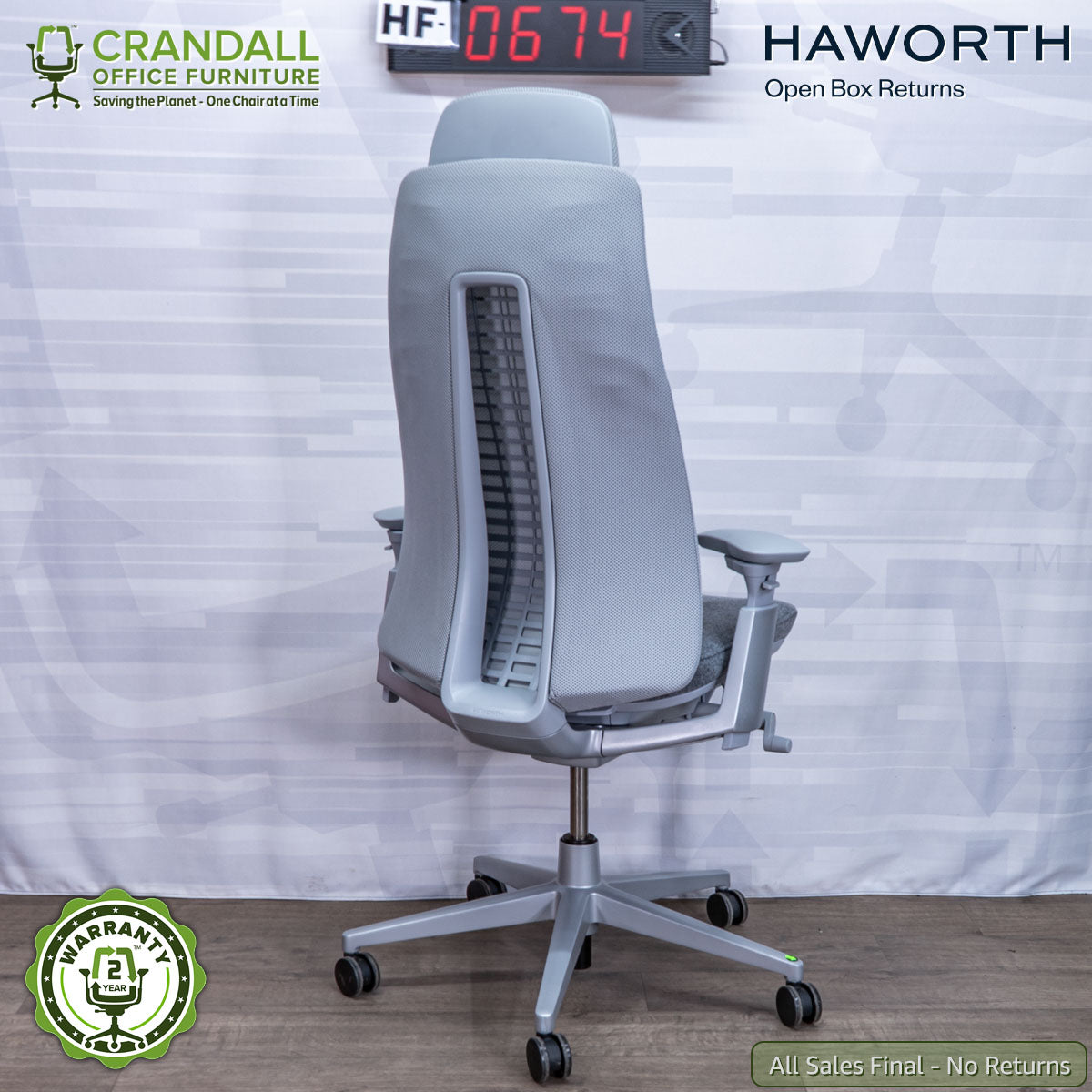 HF-0674 - Haworth Open Box Returns Fern