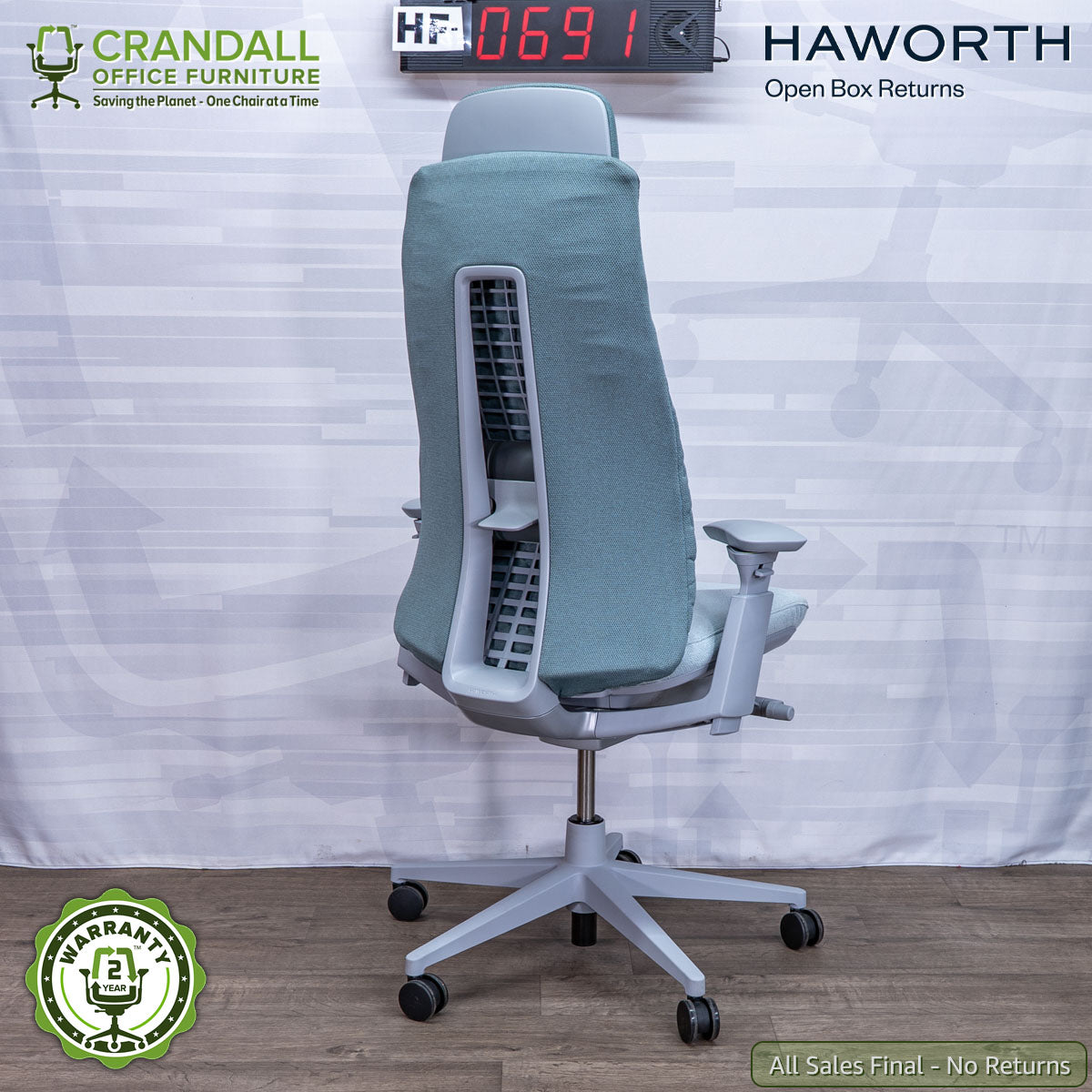 HF-0691 - Haworth Open Box Returns Fern
