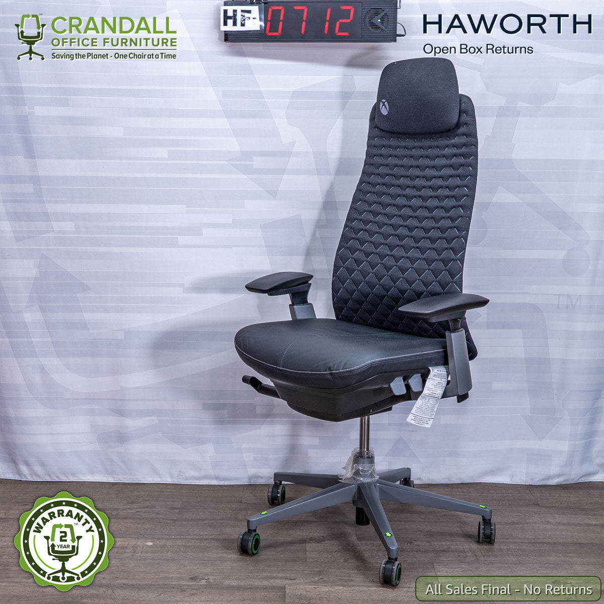 HF-0712 - Haworth Open Box Returns Fern - XBOX