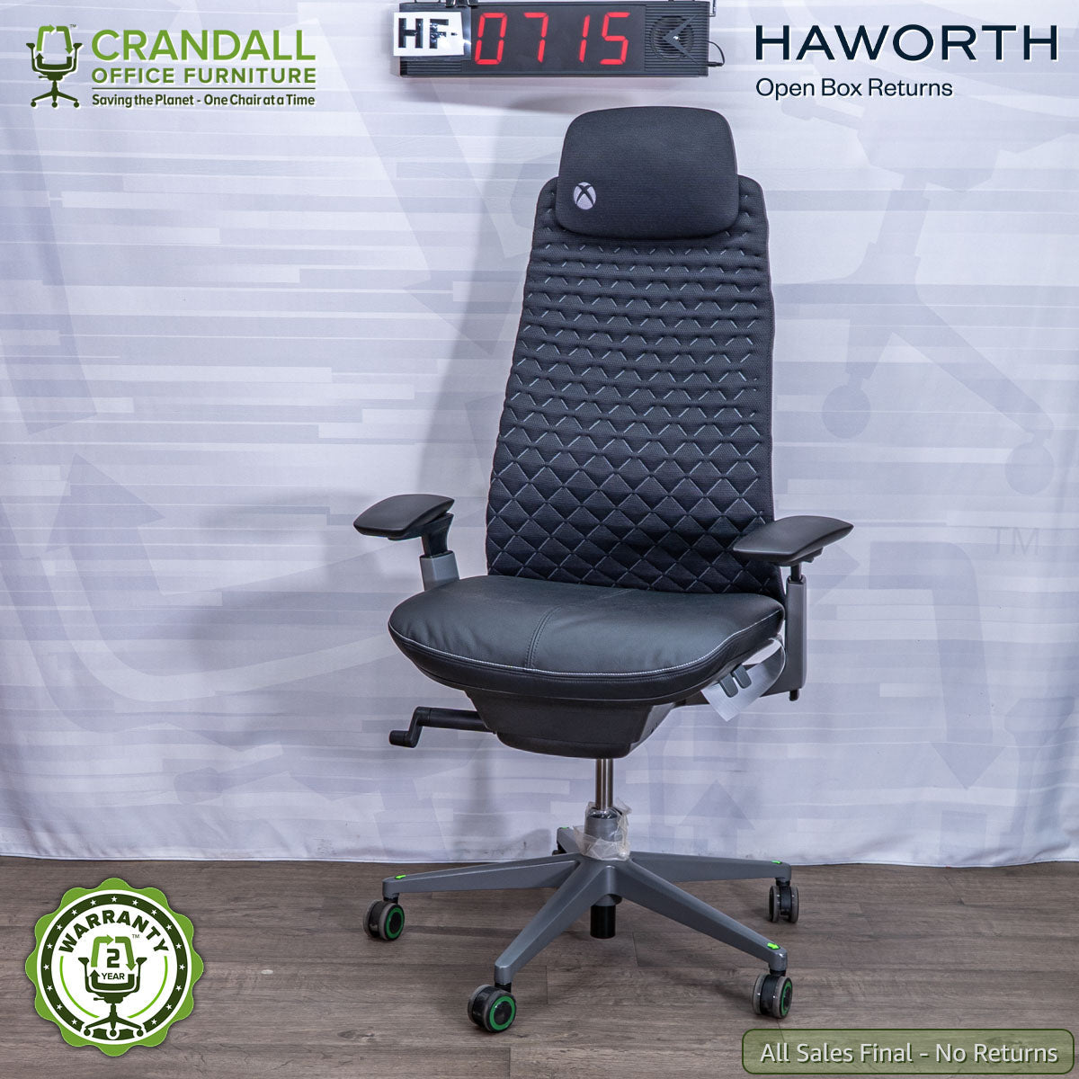 HF-0715 - Haworth Open Box Returns Fern - XBOX